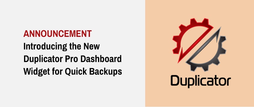 Introducing Duplicator Pro 4.5.10 – New Dashboard Widget, Custom Recovery Folders, and More